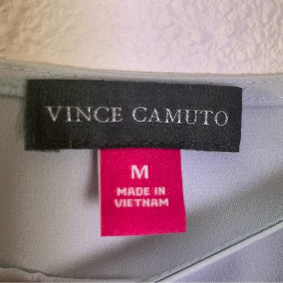 Vince Camuto Ombré Bubble Sleeve Blouse - Picture 4 of 8